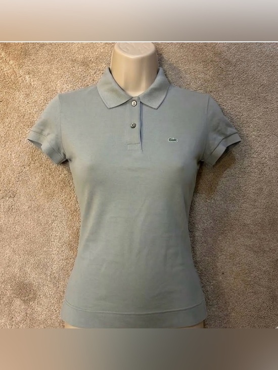 Lacoste Tops - NWOT LACOSTE SLIM FIT LADIES POLO SHIRT 38